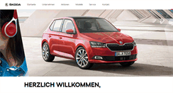 Desktop Screenshot of nouvertne.skoda-auto.de