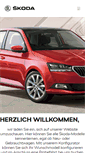 Mobile Screenshot of nouvertne.skoda-auto.de