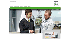 Desktop Screenshot of michele.skoda-auto.de