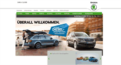 Desktop Screenshot of hildesheim.skoda-auto.de