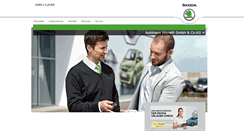 Desktop Screenshot of minrath.skoda-auto.de