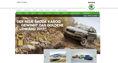 Desktop Screenshot of annaberg.skoda-auto.de