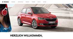 Desktop Screenshot of moenchhof.skoda-auto.de