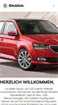 Mobile Screenshot of moenchhof.skoda-auto.de