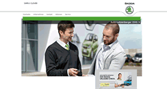Desktop Screenshot of lutzenberger.skoda-auto.de