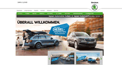 Desktop Screenshot of jepsen-automobile.skoda-auto.de