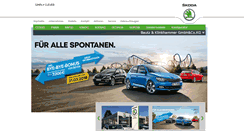 Desktop Screenshot of bautz-klinkhammer-huerth.skoda-auto.de