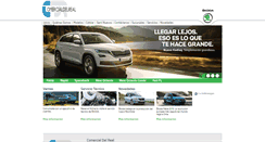 Desktop Screenshot of comercialdelreal.skoda-auto.cl