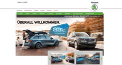 Desktop Screenshot of glinicke-erfurt.skoda-auto.de