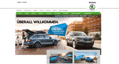 Desktop Screenshot of hafengarage.skoda-auto.de
