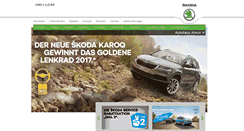 Desktop Screenshot of amon.skoda-auto.de