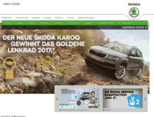 Tablet Screenshot of amon.skoda-auto.de