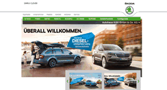 Desktop Screenshot of gifhorn.skoda-auto.de